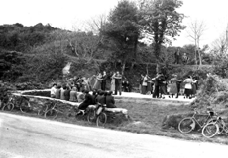 Dancing at Laharn Cross in the 1900s