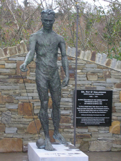 Dr Pat O'Callaghan Monument