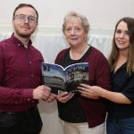 Diarmuid and Siobhán Angland congratulating their Mum Mary