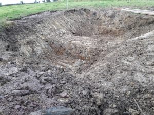 Excavating Ponds
